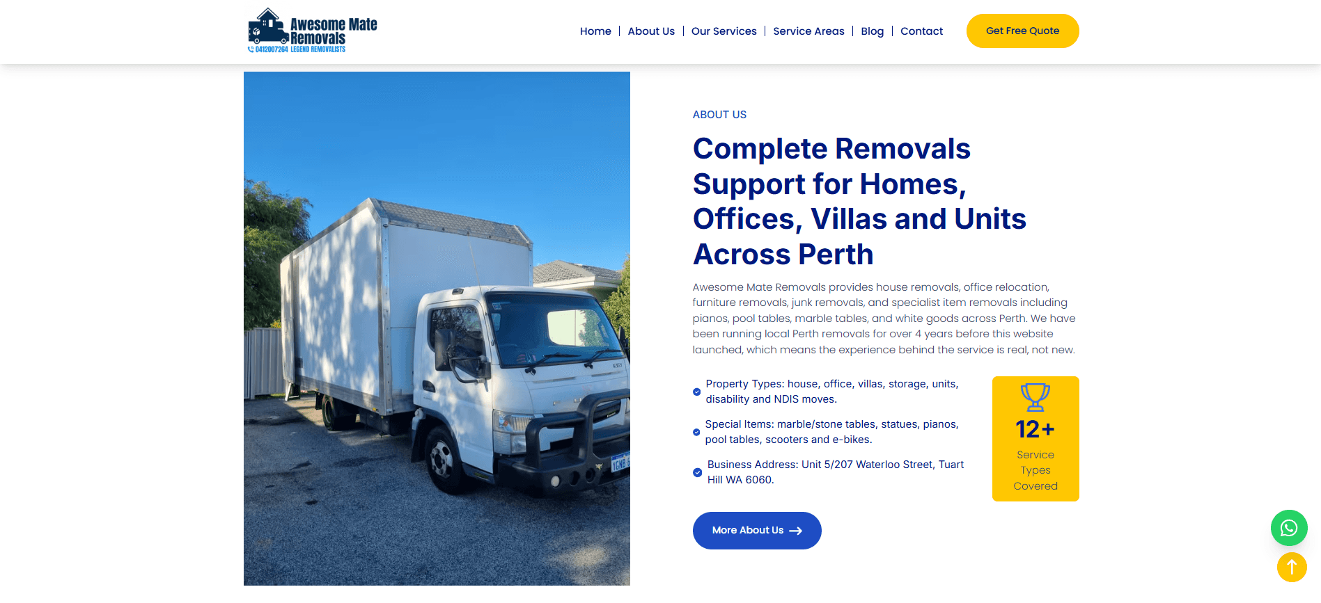 Awesome Mate Removals About